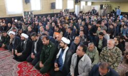 آیین سومین روز تدفین شهید گمنام در مجتمع آلومینای ایران برگزار شد