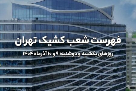 نحوه فعالیت شعب کشیک بانک گردشگری در روزهای یکشنبه 9 آذر و دوشنبه 10 آذر 1404