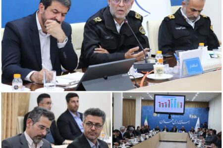با حضور رئیس پلیس راه کشور انجام شد؛ برگزاری جلسه شورای راهبری استان همدان