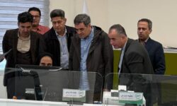 بازدید سرزده رئیس کل بیمه مرکزی از شعبه نوشهر بیمه البرز