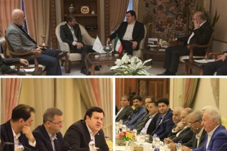 نشست های جداگانه مدیرعامل بانک ملت با استاندار و فعالان اقتصادی استان اصفهان