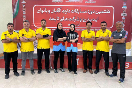 قهرمانی فولاد هرمزگان در مسابقات دارت ایمیدرو