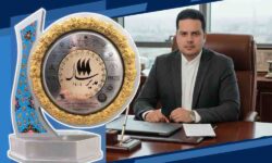 نشان عالی مدیر سال به مدیرعامل شرکت صبانور ایرانیان رسید