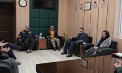 نشست رییس هیات مدیره بیمه دی و مدیران بنیاد شهید قزوین