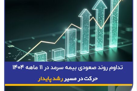 تداوم روند صعودی بیمه سرمد در ۱۱ ماهه ۱۴۰۴؛ حرکت در مسیر رشد پایدار