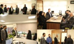 بازدید میدانی عضو هیئت مدیره بیمه البرز از ساختمان های ستادی پایتخت در شرایط ویژه