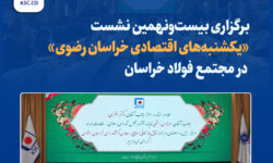 «یکشنبه‌های اقتصادی خراسان رضوی» در مجتمع فولاد خراسان
