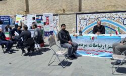 میز خدمت صندوق در نماز جمعه مراکز استان‌ها