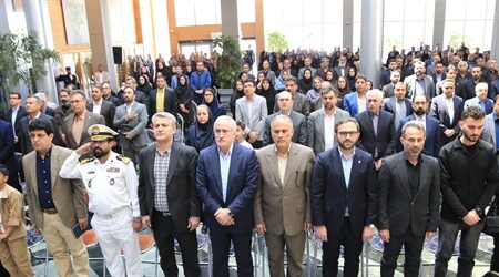 ​برپایی آیین تجلیل از بازماندگان ناو «دنا» در بانک کشاورزی