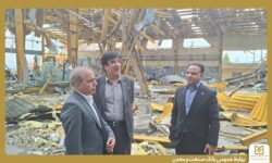 بازدید مدیران ارشد بانك صنعت و معدن از شركت اهورا جام و شعب زنجان و ابهر این بانك