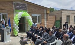 افتتاح خانه بهداشت بانک مهر ایران در روستای قزلیجه استان مرکزی