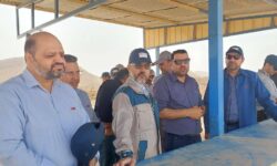 بازدید مدیر نظارت ایمپاسکو از مجتمع سنگ آهن جلال آباد زرند