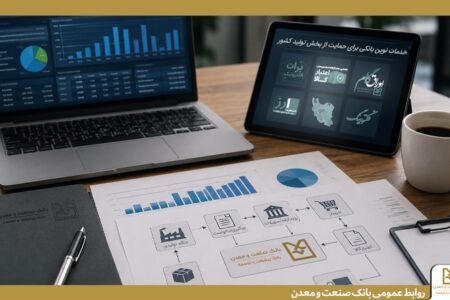 بانك صنعت و معدن مجموعه‌ای از خدمات نوین مالی را برای حمایت از بخش تولید كشور ارائه می كند