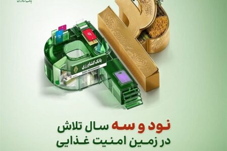پرداخت 262 همت تسهیلات توسط بانک کشاورزی در 93 امین سال خدمت رسانی