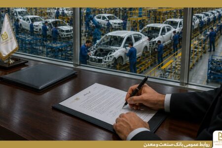 بانك صنعت و معدن پشتیبان صنعت خودرو