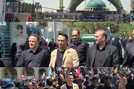 بازدید مدیرعامل از موکب های خدمت رسانی؛ نوراللهی: بیمه البرز تمام قد، پشتیبان زائران است.