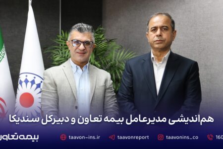 توسعه همکاری‌های صنعت بیمه در دیدار مدیرعامل بیمه تعاون با دبیرکل سندیکای بیمه‌گران ایران