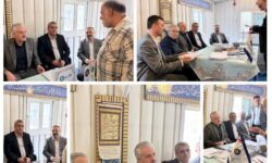 برپایی میز خدمت بانک سینا در نماز جمعه تهران