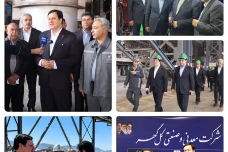 بازدید مدیرعامل بانك ملت از مجموعه های صنعتی و تولیدی در شهرهای كرمان و سیرجان