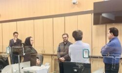 تأکید متقی‌نیا بر تقویت منابع و افزایش سهم از بازار در بازدید سرزده از شعب استان تهران​