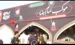 خدمت‌رسانی شبانه‌روزی به زائران حسینی در موکب هلدینگ خلیج‌فارس در عسلویه