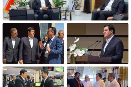 دیدار مدیرعامل بانک ملت با استاندار خراسان جنوبی و بازدید از چند شرکت تولیدی و شعب بانک در استان