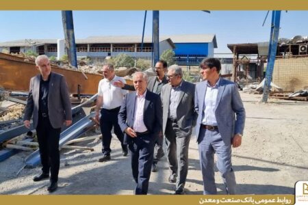 تداوم تولید و حفظ اشتغال؛ محور بازدید معاون مدیرعامل بانك صنعت و معدن در استان مركزی