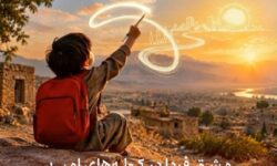 اهدای بسته های کیف و نوشت افزار در مناطق کمبرخوردار توسط بانک گردشگری
