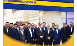 شعبه ساری بیمه پارسیان میزبان رییس كل بیمه مركزی شد