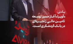 محمد بیگدلی، مدیرعامل بانک گردشگری، «آویرا» را گام نخست بانک در مسیر توسعه تأمین مالی زنجیرهای و حرکت به سمت تأمین مالی مبتنی بر جریان واقعی کسبوکار دانست