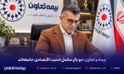 بیمه و تعاون، دو بال مکمل امنیت اقتصادی جامعه‌اند