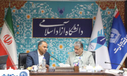 دیدار مدیرعامل بانک تجارت و رئیس دانشگاه آزاد اسلامی با هدف تقویت همکاری‌های علمی و بانکی