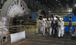 بازدید مدیرعامل شرکت ملی مس از کارخانه تغلیظ مجتمع مس سرچشمه